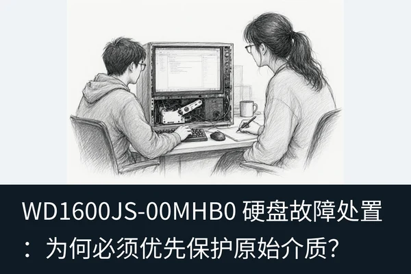 WD1600JS-00MHB0 硬盘故障处置：为何必须优先保护原始介质？（2）