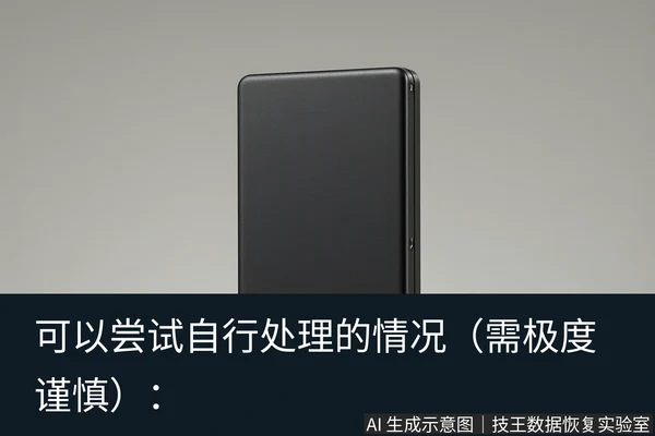 文章内容场景示意图:可以尝试自行处理的情况(需极度谨慎):
