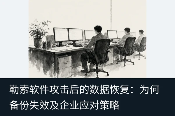 勒索软件攻击后的数据恢复:为何备份失效及企业应对策略(1)