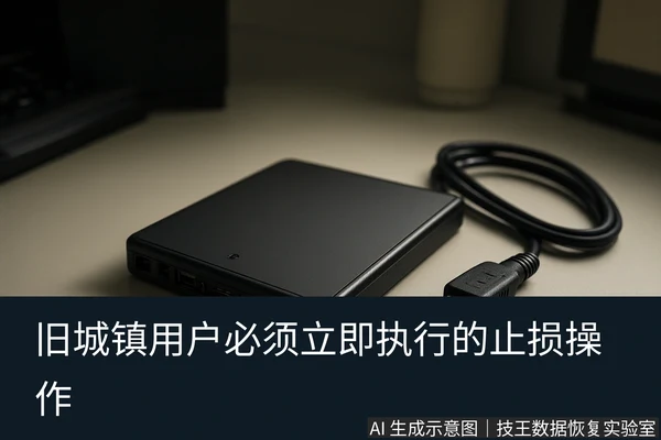文章内容场景示意图：旧城镇用户必须立即执行的止损操作