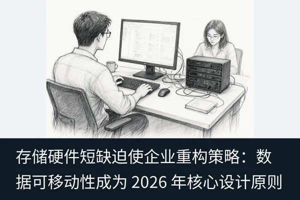 存储硬件短缺迫使企业重构策略:数据可移动性成为 2026 年核心设计原则(2)