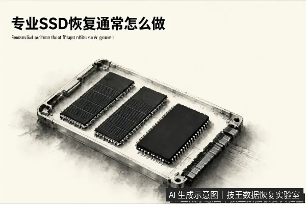 文章内容场景示意图:专业SSD恢复通常怎么做