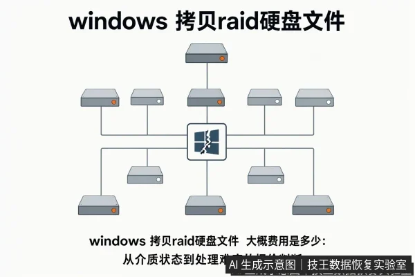 正文场景:文章内容场景示意图:windows 拷贝raid硬盘文件 大概费用是多少:从介质状态到处理难度的报价判断