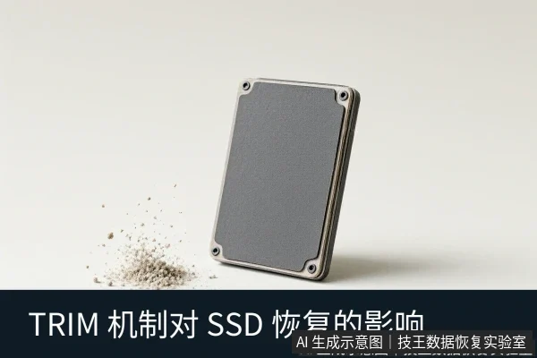 文章内容场景示意图:TRIM 机制对 SSD 恢复的影响