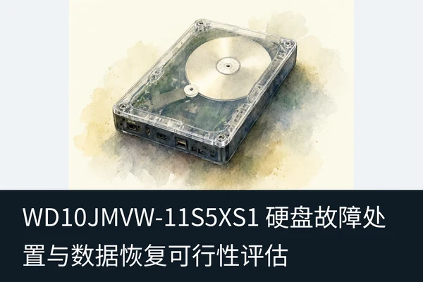 WD10JMVW-11S5XS1 硬盘故障处置与数据恢复可行性评估(1)