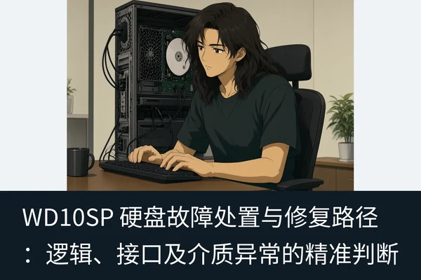 WD10SP 硬盘故障处置与修复路径：逻辑、接口及介质异常的精准判断（1）