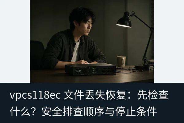 vpcs118ec 文件丢失恢复：先检查什么？安全排查顺序与停止条件（1）
