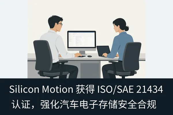 Silicon Motion 获得 ISO/SAE 21434 认证,强化汽车电子存储安全合规(2)