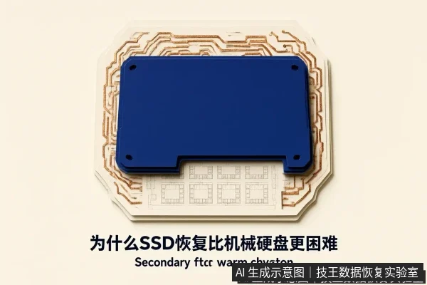 文章内容场景示意图:为什么SSD恢复比机械硬盘更困难