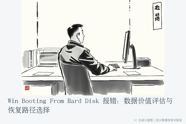 Win Booting From Hard Disk 报错：数据价值评估与恢复路径选择（2）