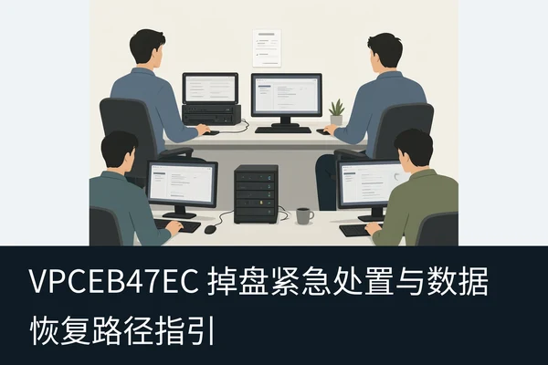 VPCEB47EC 掉盘紧急处置与数据恢复路径指引（1）