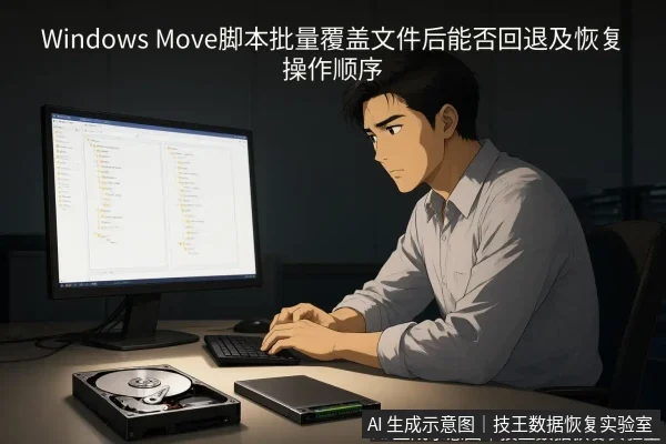 文章内容场景示意图:Windows Move脚本批量覆盖文件后能否回退及恢复操作顺序