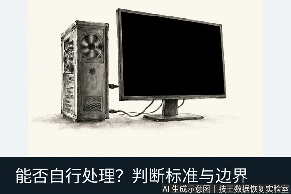 文章内容场景示意图：能否自行处理？判断标准与边界