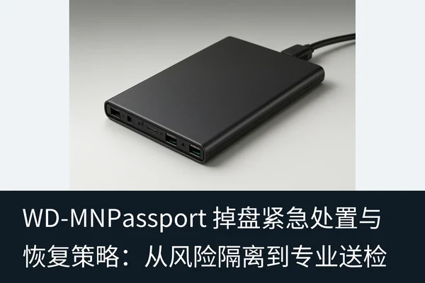 WD-MNPassport 掉盘紧急处置与恢复策略:从风险隔离到专业送检(1)