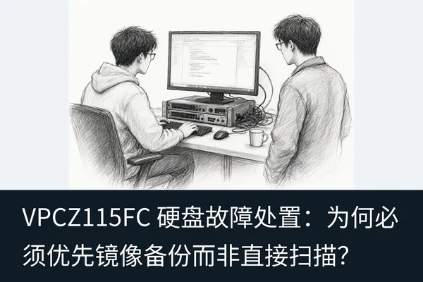 VPCZ115FC 硬盘故障处置:为何必须优先镜像备份而非直接扫描?(2)
