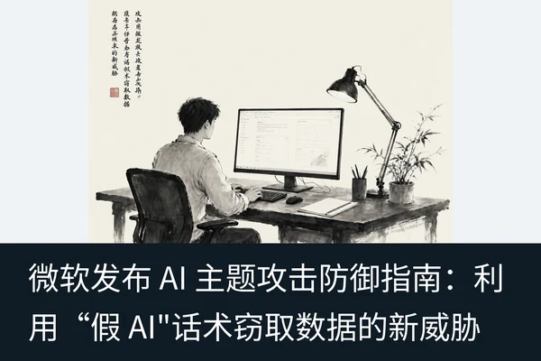 微软发布 AI 主题攻击防御指南:利用“假 AI