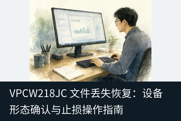 VPCW218JC 文件丢失恢复:设备形态确认与止损操作指南(2)