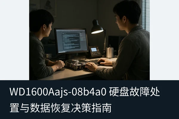 WD1600Aajs-08b4a0 硬盘故障处置与数据恢复决策指南（2）