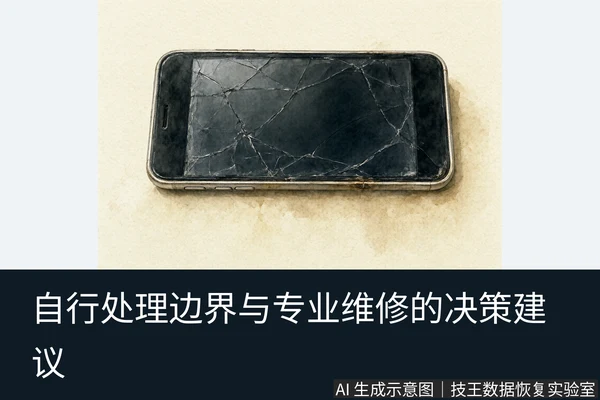 文章内容场景示意图:自行处理边界与专业维修的决策建议