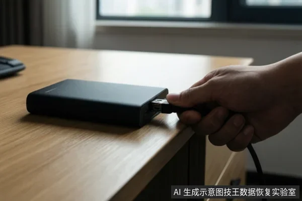 移动硬盘故障排查：区分逻辑与物理损伤及专业恢复边界