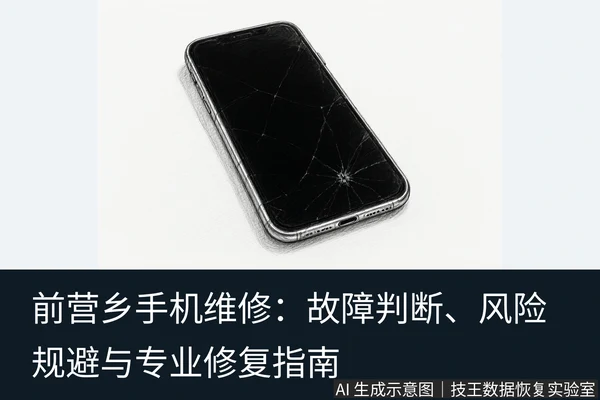 文章内容场景示意图:前营乡手机维修:故障判断、风险规避与专业修复指南
