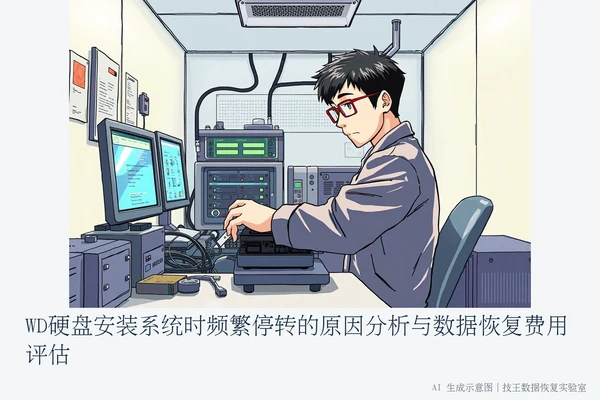 WD硬盘安装系统时频繁停转的原因分析与数据恢复费用评估(2)