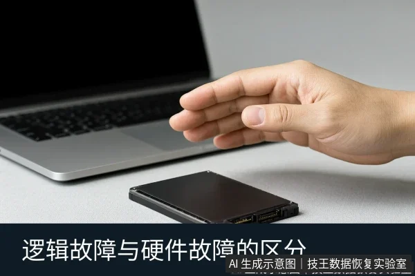 文章内容场景示意图：逻辑故障与硬件故障的区分
