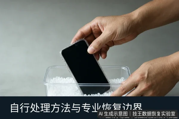 文章内容场景示意图：自行处理方法与专业恢复边界