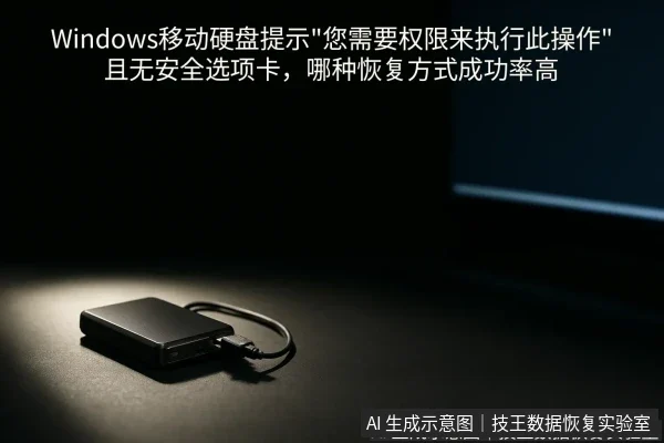 正文场景：文章内容场景示意图：Windows移动硬盘提示