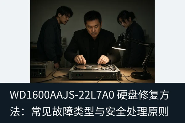 WD1600AAJS-22L7A0 硬盘修复方法：常见故障类型与安全处理原则（2）