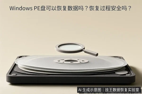 正文场景:文章内容场景示意图:Windows PE盘可以恢复数据吗?恢复过程安全吗?