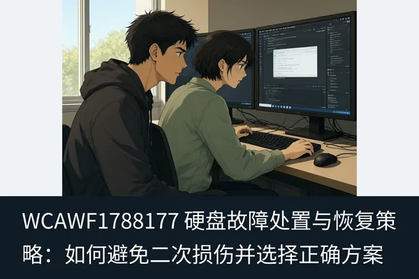 WCAWF1788177 硬盘故障处置与恢复策略:如何避免二次损伤并选择正确方案(2)