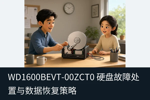 WD1600BEVT-00ZCT0 硬盘故障处置与数据恢复策略