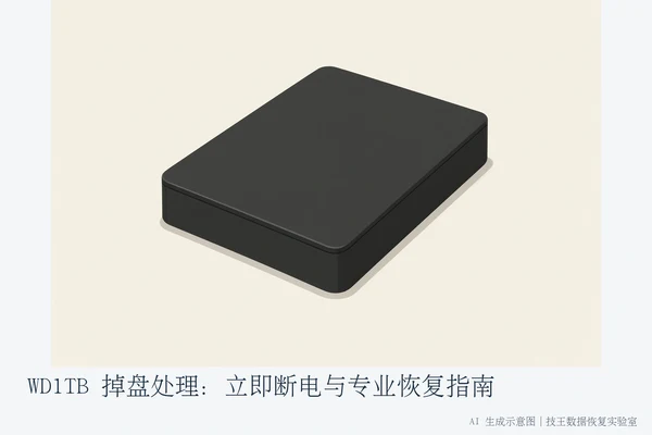 WD1TB 掉盘处理:立即断电与专业恢复指南(1)