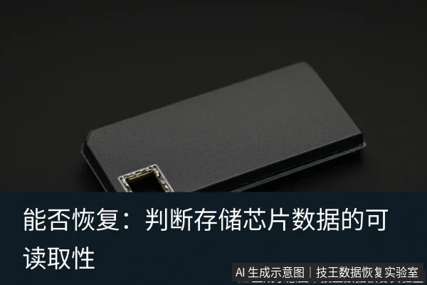 文章内容场景示意图:能否恢复:判断存储芯片数据的可读取性