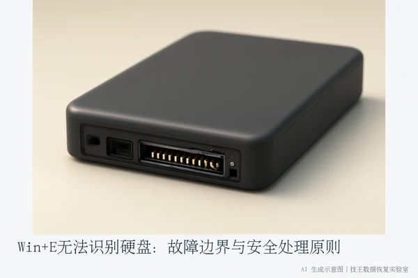 Win+E无法识别硬盘：故障边界与安全处理原则（1）