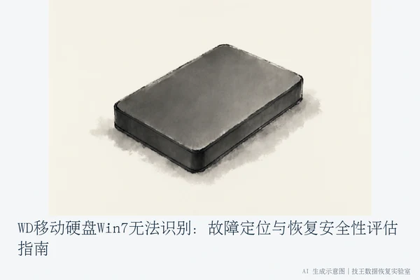 WD移动硬盘Win7无法识别:故障定位与恢复安全性评估指南(1)