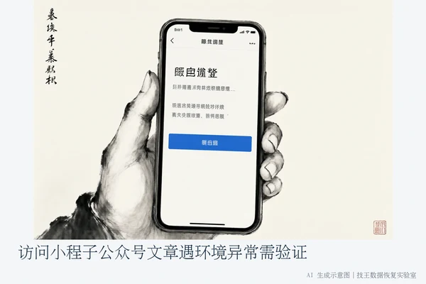 访问小程子公众号文章遇环境异常需验证(1)