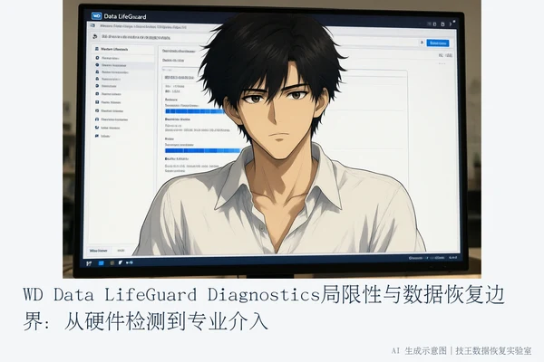 WD Data LifeGuard Diagnostics局限性与数据恢复边界:从硬件检测到专业介入(1)