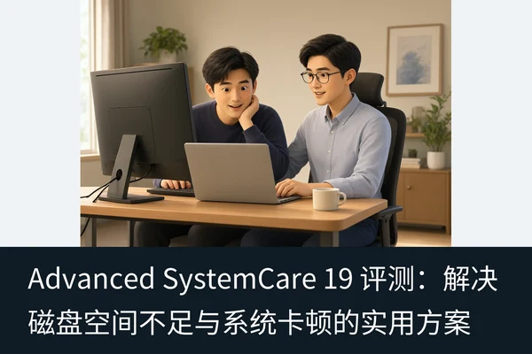 Advanced SystemCare 19 评测：解决磁盘空间不足与系统卡顿的实用方案（2）