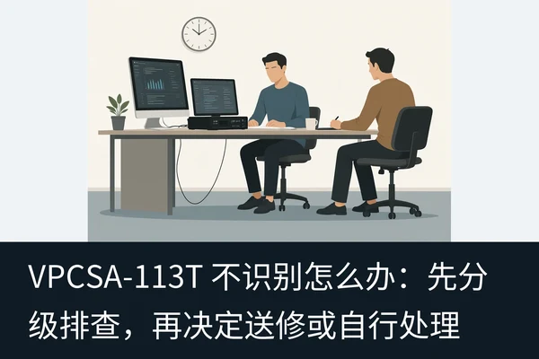 VPCSA-113T 不识别怎么办:先分级排查,再决定送修或自行处理(1)