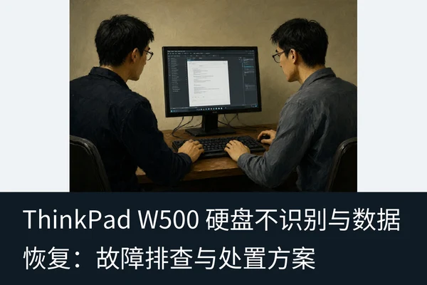 ThinkPad W500 硬盘不识别与数据恢复:故障排查与处置方案(2)