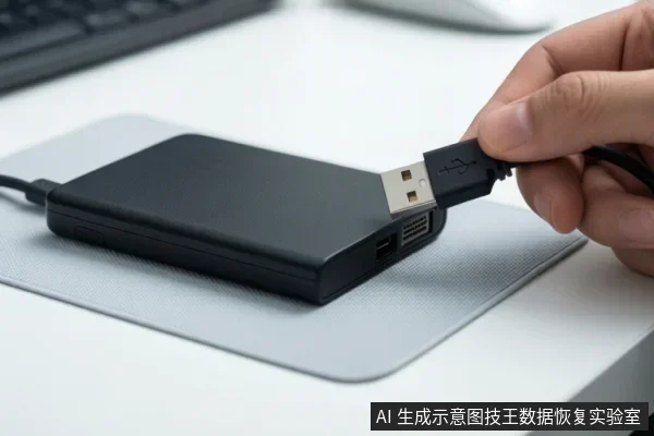移动硬盘无法识别：从连接排查到数据保护的判断边界