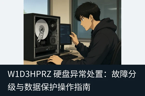 W1D3HPRZ 硬盘异常处置：故障分级与数据保护操作指南（1）