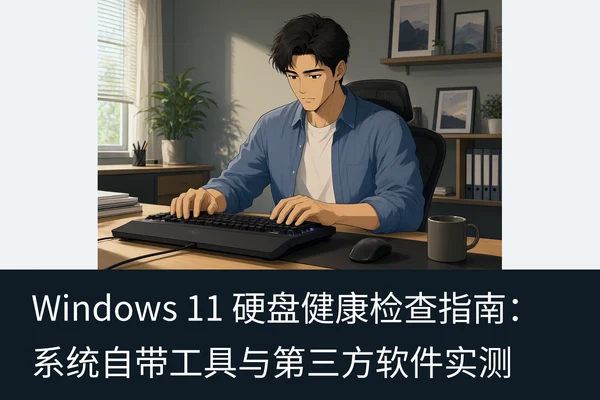 Windows 11 硬盘健康检查指南：系统自带工具与第三方软件实测（1）