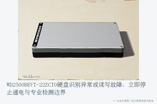 WD2500BEVT-22ZCT0硬盘识别异常或读写故障:立即停止通电与专业检测边界(2)