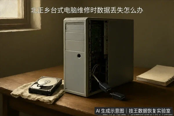 文章内容场景示意图：北正乡台式电脑维修时数据丢失怎么办
