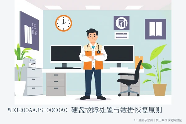 WD3200AAJS-00G0A0 硬盘故障处置与数据恢复原则(2)