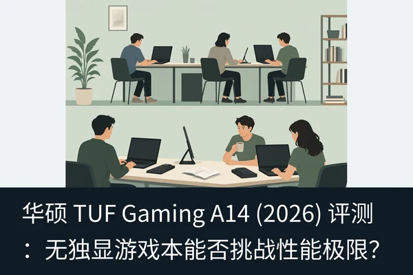 华硕 TUF Gaming A14 (2026) 评测：无独显游戏本能否挑战性能极限？