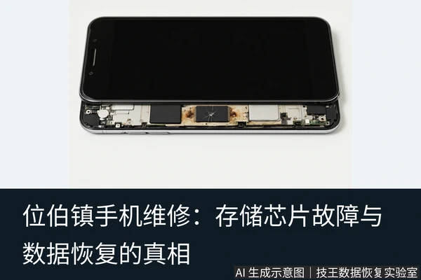 文章内容场景示意图:位伯镇手机维修:存储芯片故障与数据恢复的真相